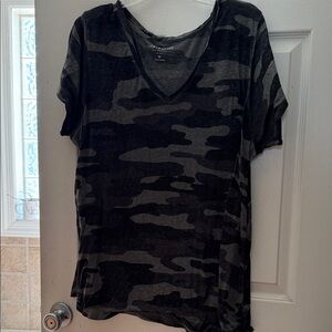 Lucky Brand Gray Camo T-Shirt